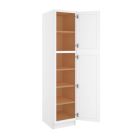 Bristol Linen Vanity Linen Utility Cabinet 18"W x 80"H Cleveland - Town Sell Cabinets