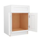 Summit Shaker White Sink Base Cabinet 24"W Cleveland - Town Sell Cabinets