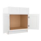 Summit Shaker White Sink Base Cabinet 30"W Cleveland - Town Sell Cabinets