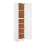 Charleston Linen Utility Cabinet 18"W x 90"H Cleveland - Town Sell Cabinets