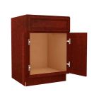 Charleston Cherry Sink Base Cabinet 24"W Cleveland - Town Sell Cabinets