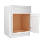 Key Largo White Sink Base Cabinet 24"W Cleveland - Town Sell Cabinets