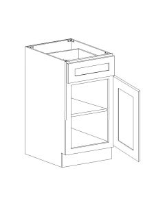 Base Cabinet 15" Cleveland - Town Sell Cabinets