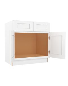 Summit Shaker White Sink Base Cabinet 33"W Cleveland - Town Sell Cabinets