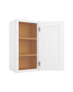 Summit Shaker White Wall Cabinet 15"W x 30"H Cleveland - Town Sell Cabinets