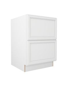 2 Drawer Base Cabinet 24" Cleveland - Town Sell Cabinets