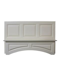 Charleston Linen Square Hood 42" Cleveland - Town Sell Cabinets