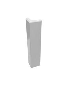 Craftsman White Shaker Toe Kick End Cap Cleveland - Town Sell Cabinets