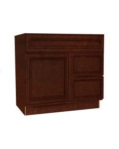 Vanity Sink Base Drawer Right Cabinet 30" Cleveland - Town Sell Cabinets