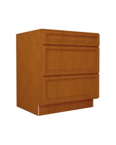 DB30-3 - Drawer Base Cabinet 30" Cleveland - Town Sell Cabinets