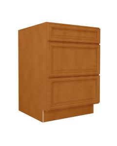 VDB2421-3 - Vanity Drawer Base Cabinet 24" Cleveland - Town Sell Cabinets