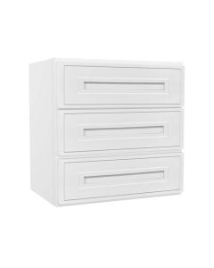 Craftsman White Shaker WD1818 - Wall Drawer 18" Cleveland - Town Sell Cabinets