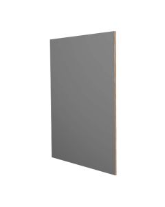 Grey Shaker Elite Base Skin Panel 24"W x 34-1/2"H Cleveland - Town Sell Cabinets