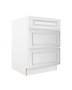 3 Drawer Base Cabinet 24" Cleveland - Town Sell Cabinets