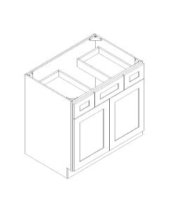 Vanity Sink Base Cabinet with Drawers 42" Cleveland - Town Sell Cabinets