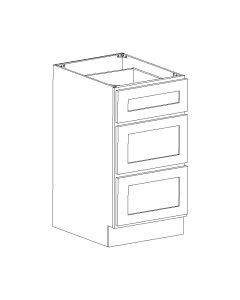 Vanity Drawer Base Cabinet 12" Cleveland - Town Sell Cabinets