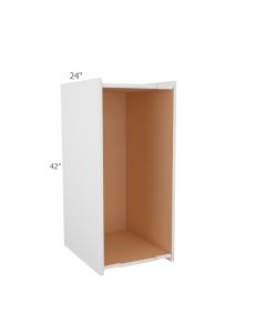 Colorado White Shaker RTA Wall Kit 42" Cleveland - Town Sell Cabinets