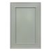 Full Size Sample Door for Craftsman Lily Green Shaker Cleveland - Town Sell Cabinets