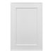 Full Size Sample Door for Craftsman White Shaker Cleveland - Town Sell Cabinets