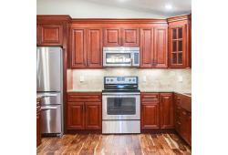 Charleston Cherry Cleveland - Town Sell Cabinets