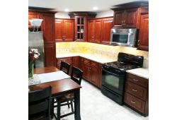 Charleston Cherry Cleveland - Town Sell Cabinets