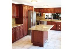 Charleston Cherry Cleveland - Town Sell Cabinets