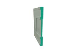 Craftsman Lily Green Shaker Cleveland - Town Sell Cabinets