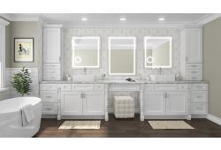 Colorado White Shaker Cleveland - Town Sell Cabinets