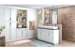 Colorado White Shaker Cleveland - Town Sell Cabinets