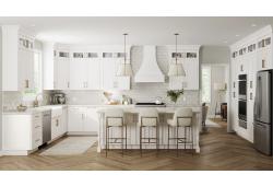 Craftsman White Shaker Cleveland - Town Sell Cabinets