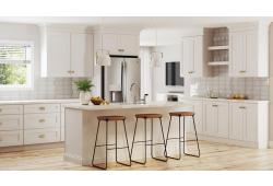 Colorado White Shaker Cleveland - Town Sell Cabinets