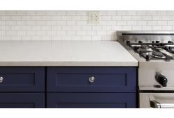 Navy Blue Shaker Cleveland - Town Sell Cabinets