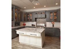 Grey Shaker Elite Cleveland - Town Sell Cabinets