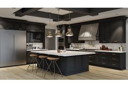 Craftsman Black Shaker Cleveland - Town Sell Cabinets